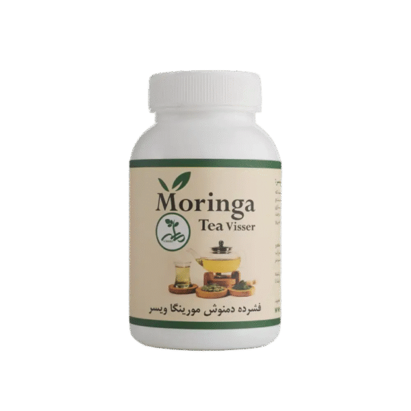 Vissers Moringa Tea Press_1 فشرده دمنوش مورینگا ویسر